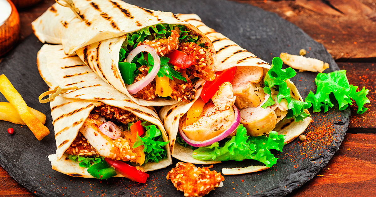 Healthy Wraps Recipe! - Goya Olive Oils