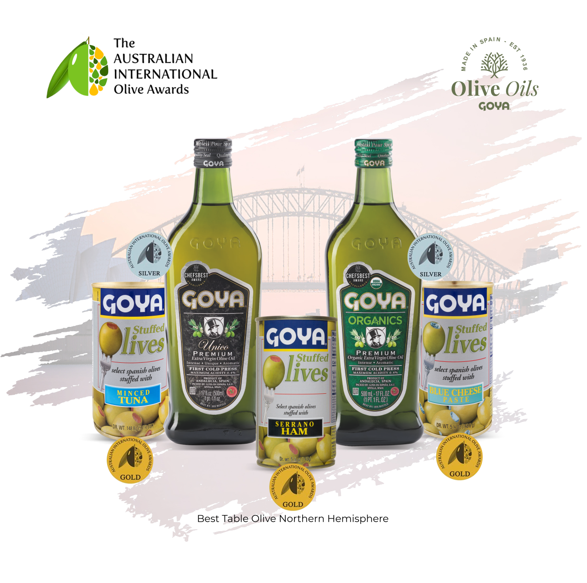 Top presence of Goya olives and olive oils at AIOA awards in Australia ...